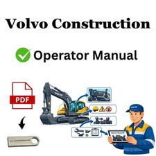 Volvo MB120 GST Screed Operator Manual On USB picture
