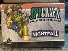 SPYCRAFT COLLECTIBLE CARD GAME: OPERATION NIGHTFALL **SEALED BOX** picture