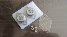 3pcs 2N3055 / TRANSISTOR / CROSSES TO ECG130,NTE130 / TO3 picture