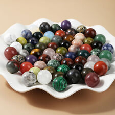 Wholesale 10 20/30 Pcs Mixed Natural Quartz Crystal Sphere Reiki Healing Beads picture
