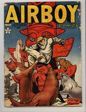 Airboy v6 #9 Low Grade Complete Golden Age Hillman Periodicals Inc. 1949 picture
