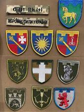 Ukrainian Military Patches Territorial Defense Forces Army Ukraine Set 12 pcs #2 picture