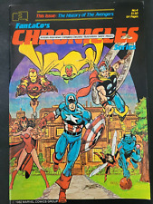FANTACO'S CHRONICLES SERIES Comics Magazine #4 1982 ORIGINAL GEORGE PEREZ COVER picture