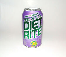 Vintage DIET RITE Soda Can PASSION PLUM Paragould AR ROYAL CROWN Stay Tab picture
