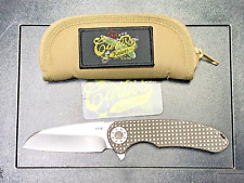 Curtiss Custom Knives Large F3 With Titanium Frag Handles, Pouch and Patch 026 picture