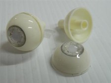 Realistic Acrylic Eyes for Halloween PROPS, MASKS, DOLLS (Blind/Dead Eyes  26mm) picture
