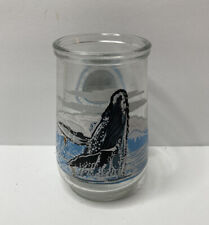 Welch's Jelly Jar Glass Humpback Whale WWF Endangered Species series 6 picture
