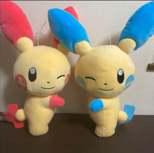 Pokemon Plusle Minun Hopepita Big Plush Doll 2 Set Bandai Japan New With Tag picture