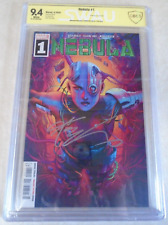 Nebula Issue #1 Comic. CBCS Graded. Signed by Karen Gillan. 1st Nebula Series picture