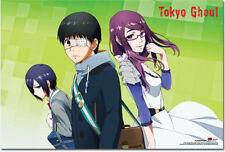 TOKYO GHOUL - KANEKI WITH TOUKA AND RIZE  - ANIME POSTER - 24x36 - 67027 picture