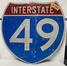 Street Traffic Road Sign (Interstate I-49) 24