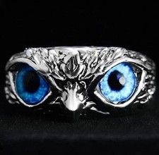 Owl Eye Ring TRILLIONAIRE MAKER OCCULT wealth money promotion luck Attract A+ picture