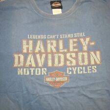 XL Harley-Davidson 2011 Blue T Shirt Las Vegas Nevada Men’s   picture