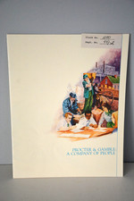 Procter & Gamble P&G "A Company of People" Employee Orientation printed '83 VTG picture