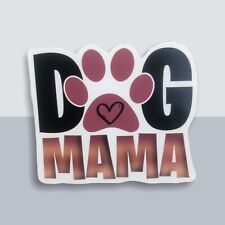 Dog Mama Magnet - Dog paw Fridge Car Magnet Small 3” X 3” Size - NEW picture