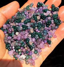 100g Natural Botryoidal Chalcedony Starlight Purple Grape Agate Grain ag001 picture