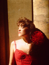 1990 Latin Model VALERIA VEGA Photo Shoot 35MM Slide (454) picture