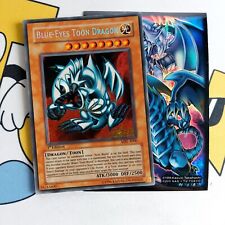 Yu-Gi-Oh Blue Eyes Toon Dragon MRL - E000 1st Edition Secret Rare Magic Card picture