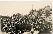 Mt Rubidoux California Opera Soprano at 1918 Easter Service antique RPPC picture