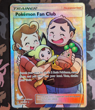 Pokemon Fan Club 155/156 Full Art Sun & Moon Ultra Prism Pokemon Card NM picture