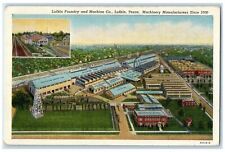 c1940's Lufkin Foundry & Machine Co. Machine Factory Lufkin Texas TX Postcard picture