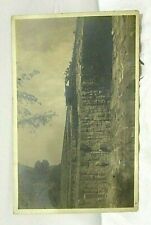 RPPC Real Photo Postcard 1915-1930 Unknown Place 3 Men Up High Elevator? picture