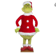Gemmy Life Size Grinch Animated Animatronic 5.74 Ft Christmas New picture