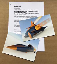 2008 'Bloodhound SSC' Supersonic Car Press Photographs + Press Release picture