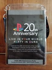 SONY PlayStation 20th Anniversary Party Pass 2015 SCEE (Employees Only) picture