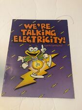 Vintage Louie The Lightning Bug We're Talking Electricity Coloring READ picture