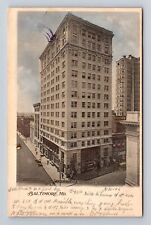 Baltimore MD-Maryland, American Building, Advertisement, Vintage c1906 Postcard picture