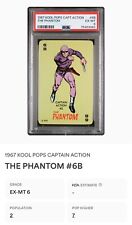 1967 KOOL POPS CAPTION ACTION THE PHANTOM PSA 6 EX-MINT RARE MARVEL DC COMICS picture