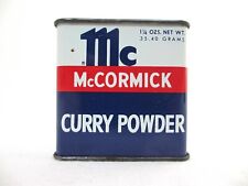Vintage McCormick Curry Powder Tin picture