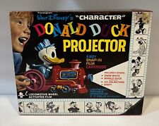 Walt Disney Donald Duck Projector Easy Snap In Film Cartridge 1960’s Untested picture