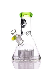 8" Toxic XL Jellyfish Perc Mini Beaker High Quality Glass Tx79 picture