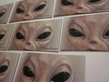 ROSWELL 1947 MAGNETS SET of  2 ALIEN UFO SOUVENIRS UNIQUE 3.25 x 2 INCHES ##609 picture