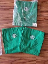 Starbucks Green Apron Brand New  THREE Authentic Apons picture
