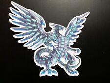 Yugioh Blue-Eyes Chaos MAX Dragon Smooth Matte Sticker Anime Appliances Windows picture