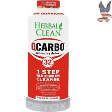 QCarbo32 Detox Drink Tropical Flavor 32 Fl Oz Same-Day Premium Cleanse Pack of 1 picture