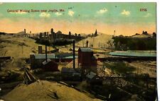 5755 - General Mining Scene Near Joplin, Mo. Missouri Mining Postcard picture