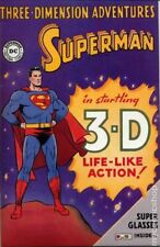 Three Dimension Adventures Superman 3-D Reprint 1WGLASSES FN+ 6.5 1997 picture