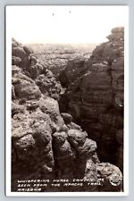 RPPC Frashers Whispering Horse Canyon From Apache Trail Arizona Real Photo P321A picture