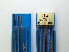 Vintage STAEDTLER MARS ~ 700 ~  HB LUMIGRAPH ~ 200 ~ 15 Replacement Pencil Leads picture