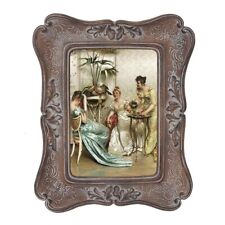 PARAFAYER Vintage Picture Frame 4x6 Inch, Antique Photo Frame, Wheat Finish R... picture
