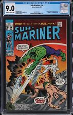 1971 Marvel Prince Namor The Sub-Mariner #34 CGC 9.0 Prelude to 1st Defenders picture