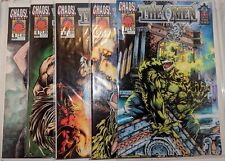 Chaos Comics The Omen #1 Character Covers Variant Lot 1998 Total of 5 issues picture