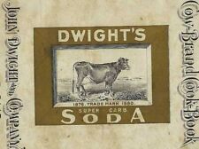 AB-081 Dwight's Cow Brand Baking Soda Cook Book Cookbook 1895-1896 Vintage picture