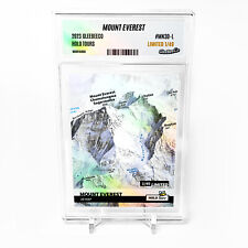 MOUNT EVEREST Art Card 2023 GleeBeeCo Holo Tours 3D Map #MN3D-L /49 picture