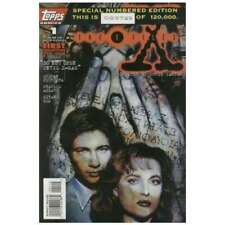X-Files (1995 series) #1 2nd printing in Near Mint condition. Topps comics [c; picture