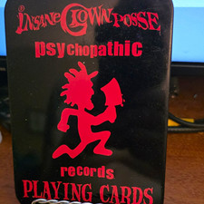 NECA Insane Clown Posse ICP Psychopathic Records Playing Cards Tin (2004) picture